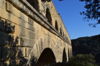 My vantage point at Pont du Gard